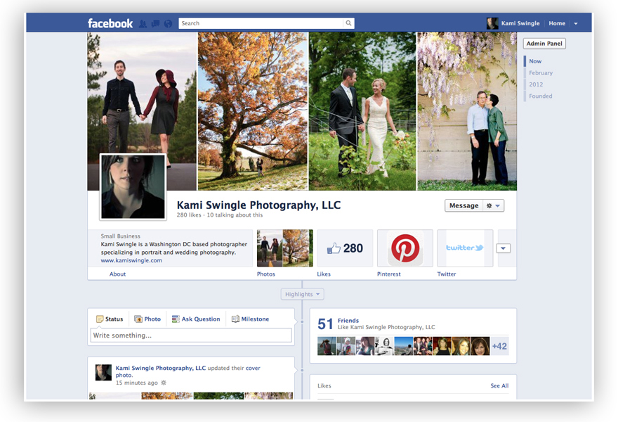 Facebook Timeline: Kami Swingle Photography