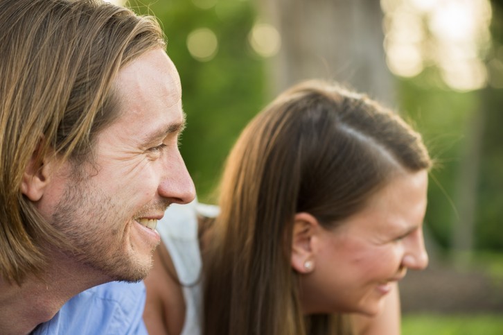 Josh & Allison's Bull Run Winery Engagement Session