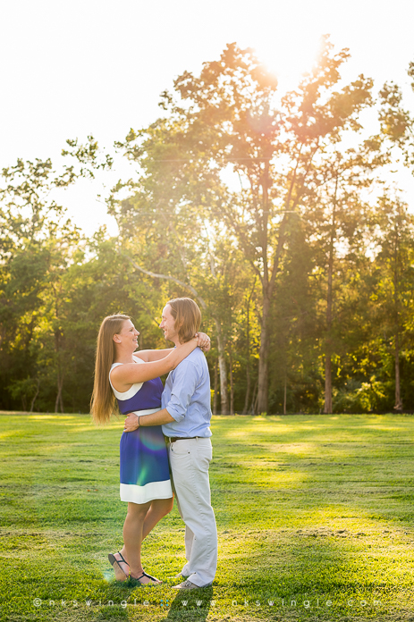 Josh & Allison's Bull Run Winery Engagement Session