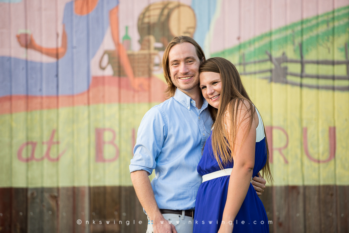 Josh & Allison's Bull Run Winery Engagement Session