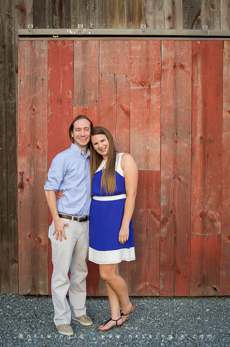 Josh & Allison's Bull Run Winery Engagement Session