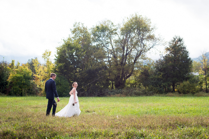 Brandon & Crystal's Rustic Rose River Farm Wedding